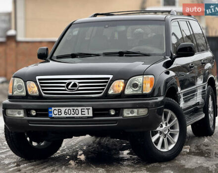 Чорний Лексус ЛХ, об'ємом двигуна 4.7 л та пробігом 312 тис. км за 14600 $, фото 1 на Automoto.ua