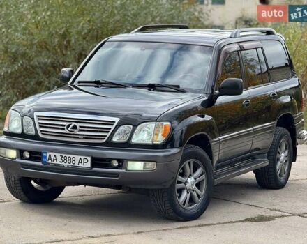 Черный Лексус ЛХ, объемом двигателя 4.66 л и пробегом 291 тыс. км за 12500 $, фото 1 на Automoto.ua