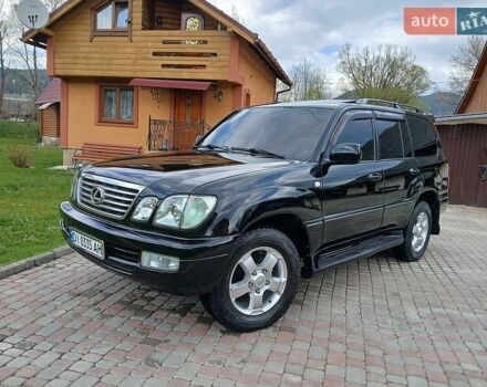 Черный Лексус ЛХ, объемом двигателя 4.66 л и пробегом 408 тыс. км за 12799 $, фото 1 на Automoto.ua