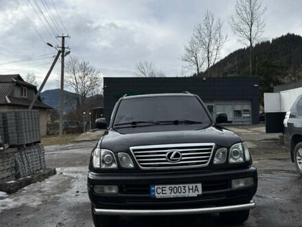 Черный Лексус ЛХ, объемом двигателя 4.67 л и пробегом 405 тыс. км за 17000 $, фото 1 на Automoto.ua