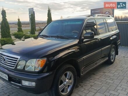 Чорний Лексус ЛХ, об'ємом двигуна 4.7 л та пробігом 350 тис. км за 20700 $, фото 1 на Automoto.ua