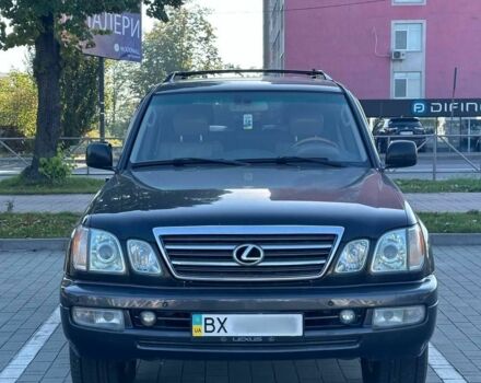 Черный Лексус ЛХ, объемом двигателя 4.7 л и пробегом 365 тыс. км за 14500 $, фото 1 на Automoto.ua