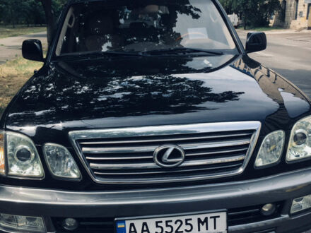 Чорний Лексус ЛХ, об'ємом двигуна 4.7 л та пробігом 263 тис. км за 18300 $, фото 1 на Automoto.ua