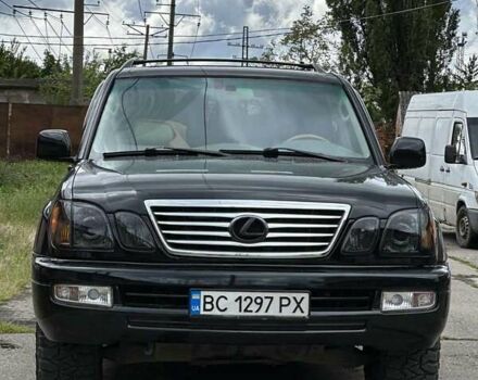 Чорний Лексус ЛХ, об'ємом двигуна 4.66 л та пробігом 297 тис. км за 12800 $, фото 1 на Automoto.ua