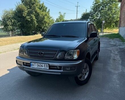 Черный Лексус ЛХ, объемом двигателя 4.67 л и пробегом 305 тыс. км за 15800 $, фото 1 на Automoto.ua