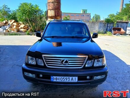 Черный Лексус ЛХ, объемом двигателя 4.7 л и пробегом 283 тыс. км за 16500 $, фото 1 на Automoto.ua