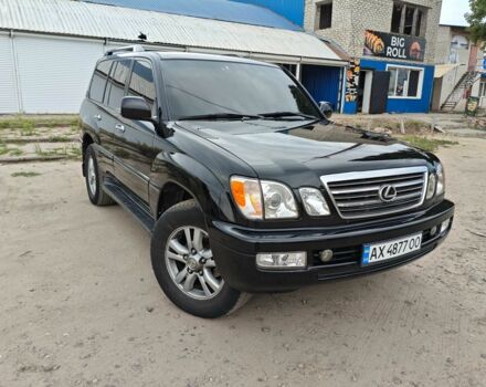 Черный Лексус ЛХ, объемом двигателя 4.7 л и пробегом 330 тыс. км за 14500 $, фото 1 на Automoto.ua