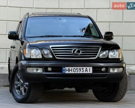 Черный Лексус ЛХ, объемом двигателя 4.66 л и пробегом 422 тыс. км за 12900 $, фото 1 на Automoto.ua
