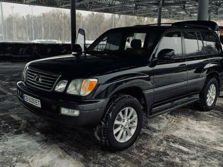 Чорний Лексус ЛХ, об'ємом двигуна 4.66 л та пробігом 310 тис. км за 12500 $, фото 1 на Automoto.ua