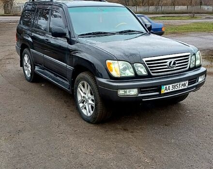Черный Лексус ЛХ, объемом двигателя 4.7 л и пробегом 276 тыс. км за 17000 $, фото 1 на Automoto.ua