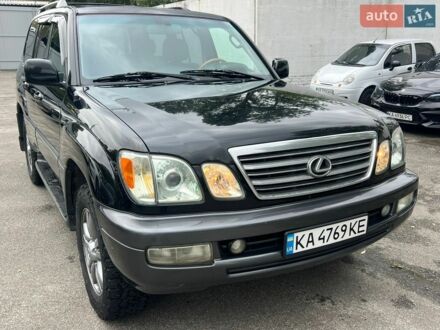 Черный Лексус ЛХ, объемом двигателя 4.66 л и пробегом 280 тыс. км за 12900 $, фото 1 на Automoto.ua