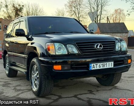 Черный Лексус ЛХ, объемом двигателя 4.7 л и пробегом 273 тыс. км за 12650 $, фото 1 на Automoto.ua