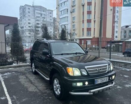 Черный Лексус ЛХ, объемом двигателя 4.7 л и пробегом 230 тыс. км за 14500 $, фото 1 на Automoto.ua