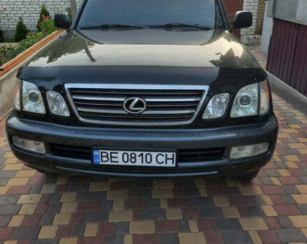 Черный Лексус ЛХ, объемом двигателя 4.66 л и пробегом 310 тыс. км за 15000 $, фото 1 на Automoto.ua