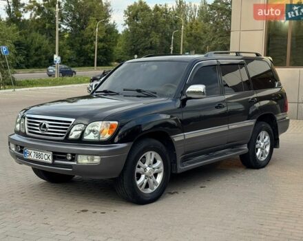 Черный Лексус ЛХ, объемом двигателя 4.66 л и пробегом 470 тыс. км за 11950 $, фото 1 на Automoto.ua