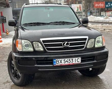Чорний Лексус ЛХ, об'ємом двигуна 4.66 л та пробігом 285 тис. км за 17000 $, фото 1 на Automoto.ua