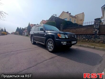 Чорний Лексус ЛХ, об'ємом двигуна 4.7 л та пробігом 252 тис. км за 17200 $, фото 1 на Automoto.ua