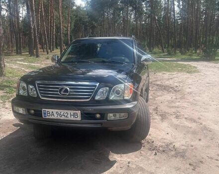 Черный Лексус ЛХ, объемом двигателя 4.67 л и пробегом 309 тыс. км за 17500 $, фото 1 на Automoto.ua