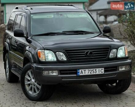 Черный Лексус ЛХ, объемом двигателя 4.67 л и пробегом 377 тыс. км за 14999 $, фото 1 на Automoto.ua