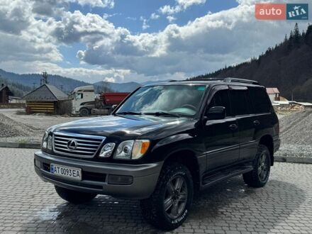 Чорний Лексус ЛХ, об'ємом двигуна 4.7 л та пробігом 350 тис. км за 11500 $, фото 1 на Automoto.ua