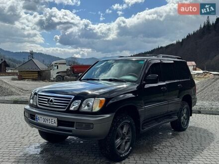 Черный Лексус ЛХ, объемом двигателя 4.7 л и пробегом 350 тыс. км за 12000 $, фото 1 на Automoto.ua
