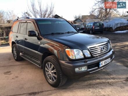 Чорний Лексус ЛХ, об'ємом двигуна 4.66 л та пробігом 246 тис. км за 17200 $, фото 1 на Automoto.ua