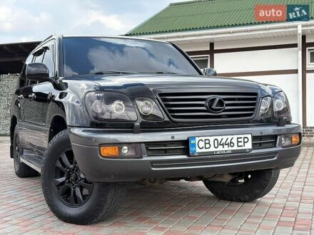 Черный Лексус ЛХ, объемом двигателя 4.7 л и пробегом 255 тыс. км за 14700 $, фото 1 на Automoto.ua