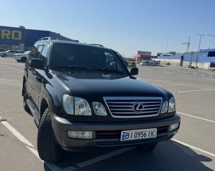 Черный Лексус ЛХ, объемом двигателя 4.7 л и пробегом 317 тыс. км за 14500 $, фото 1 на Automoto.ua