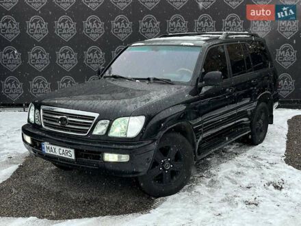 Черный Лексус ЛХ, объемом двигателя 4.67 л и пробегом 340 тыс. км за 13400 $, фото 1 на Automoto.ua