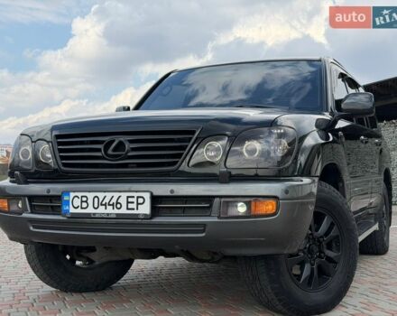 Черный Лексус ЛХ, объемом двигателя 4.7 л и пробегом 255 тыс. км за 14999 $, фото 1 на Automoto.ua