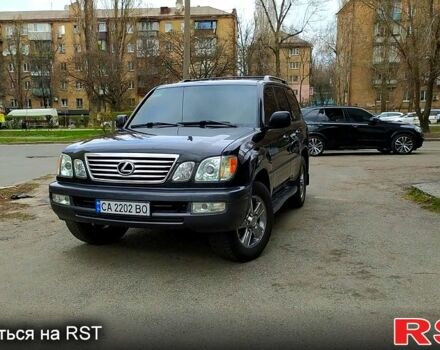 Черный Лексус ЛХ, объемом двигателя 4.7 л и пробегом 228 тыс. км за 17500 $, фото 1 на Automoto.ua