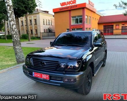 Черный Лексус ЛХ, объемом двигателя 4.7 л и пробегом 256 тыс. км за 14500 $, фото 1 на Automoto.ua