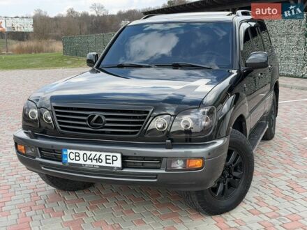 Чорний Лексус ЛХ, об'ємом двигуна 4.7 л та пробігом 255 тис. км за 13900 $, фото 1 на Automoto.ua