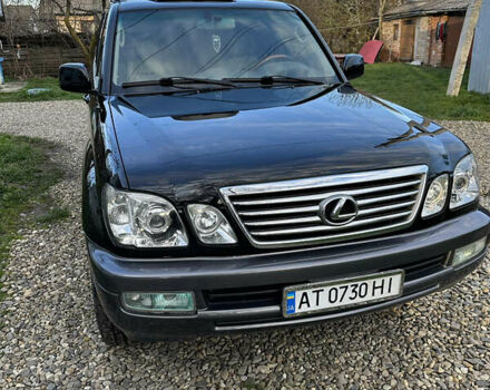 Черный Лексус ЛХ, объемом двигателя 4.66 л и пробегом 320 тыс. км за 19000 $, фото 1 на Automoto.ua