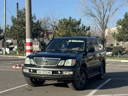 Черный Лексус ЛХ, объемом двигателя 4.7 л и пробегом 545 тыс. км за 15600 $, фото 1 на Automoto.ua