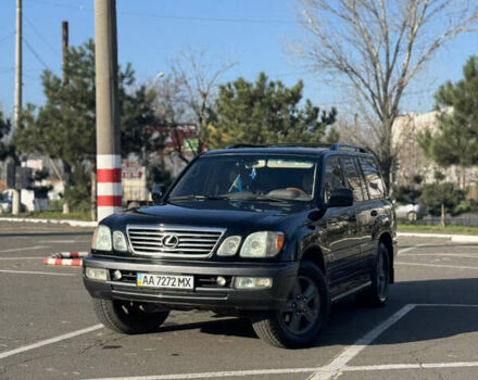 Черный Лексус ЛХ, объемом двигателя 4.7 л и пробегом 545 тыс. км за 15600 $, фото 1 на Automoto.ua