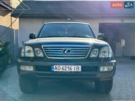 Чорний Лексус ЛХ, об'ємом двигуна 4.7 л та пробігом 326 тис. км за 20000 $, фото 1 на Automoto.ua