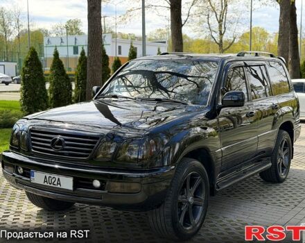 Черный Лексус ЛХ, объемом двигателя 4.7 л и пробегом 350 тыс. км за 11000 $, фото 1 на Automoto.ua