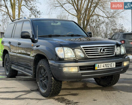 Черный Лексус ЛХ, объемом двигателя 4.7 л и пробегом 270 тыс. км за 13999 $, фото 1 на Automoto.ua