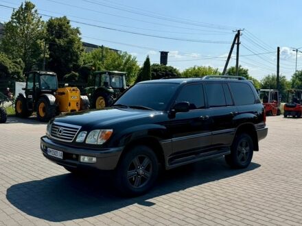 Чорний Лексус ЛХ, об'ємом двигуна 4.66 л та пробігом 362 тис. км за 13700 $, фото 1 на Automoto.ua