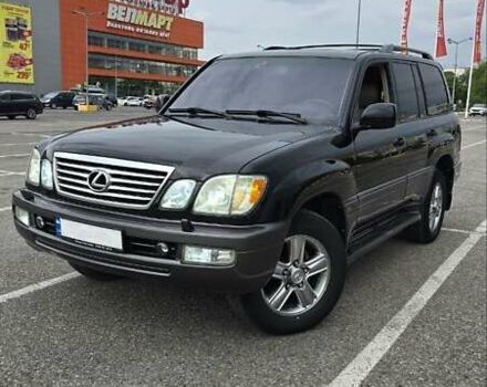 Чорний Лексус ЛХ, об'ємом двигуна 4.7 л та пробігом 236 тис. км за 16800 $, фото 1 на Automoto.ua