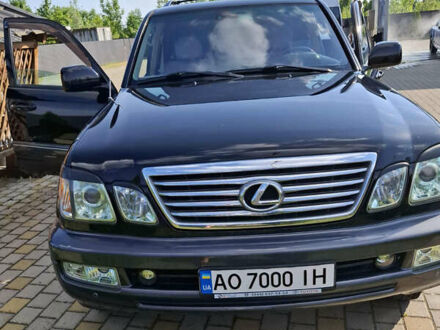 Лексус ЛХ 2007 у Іршава на Automoto.ua Чорний Лексус ЛХ, об'ємом двигуна 4.66 л та пробігом 170 тис. км за 24900 $, фото 1 на Automoto.ua