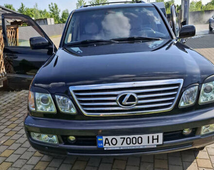Черный Лексус ЛХ, объемом двигателя 4.66 л и пробегом 170 тыс. км за 24900 $, фото 1 на Automoto.ua