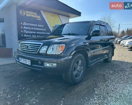 Черный Лексус ЛХ, объемом двигателя 4.67 л и пробегом 287 тыс. км за 17300 $, фото 1 на Automoto.ua