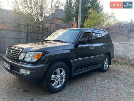Чорний Лексус ЛХ, об'ємом двигуна 4.7 л та пробігом 162 тис. км за 22500 $, фото 1 на Automoto.ua