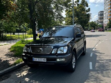 Чорний Лексус ЛХ, об'ємом двигуна 4.7 л та пробігом 210 тис. км за 17500 $, фото 1 на Automoto.ua