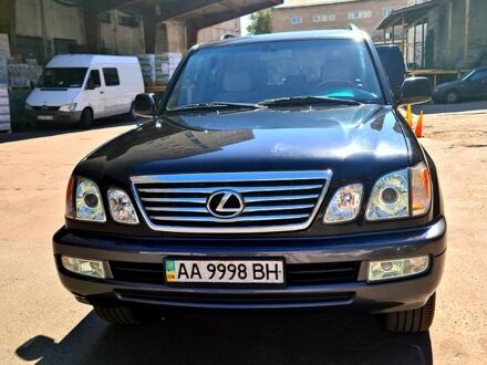 Черный Лексус ЛХ, объемом двигателя 4.7 л и пробегом 221 тыс. км за 17000 $, фото 1 на Automoto.ua