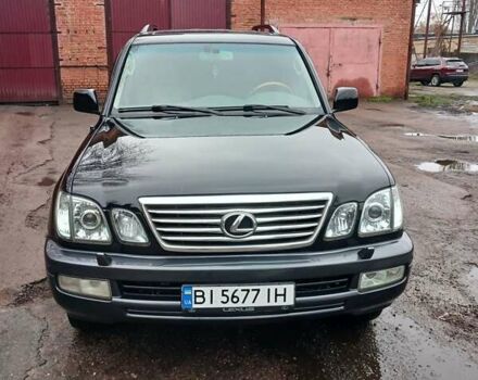Чорний Лексус ЛХ, об'ємом двигуна 4.7 л та пробігом 240 тис. км за 14800 $, фото 1 на Automoto.ua