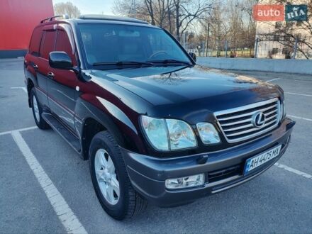 Чорний Лексус ЛХ, об'ємом двигуна 4.7 л та пробігом 200 тис. км за 15000 $, фото 1 на Automoto.ua