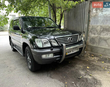 Чорний Лексус ЛХ, об'ємом двигуна 4.66 л та пробігом 402 тис. км за 16100 $, фото 1 на Automoto.ua